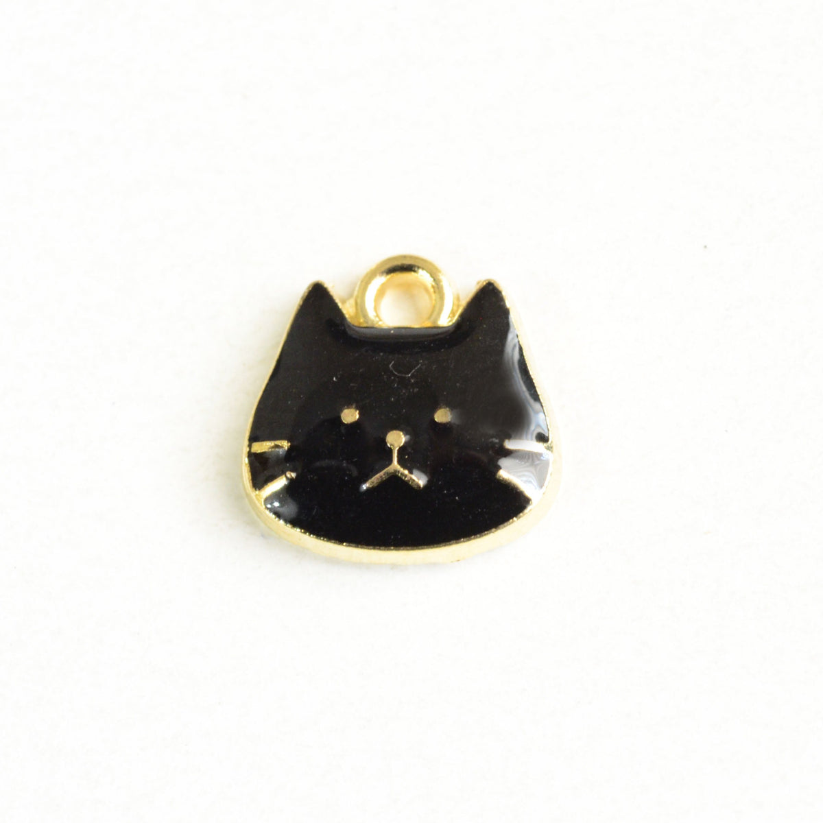 Cow Charms, Black White Enamel, Gold Toned Alloy Metal, 16mm x 20mm - –  Paper Dog Supply Co