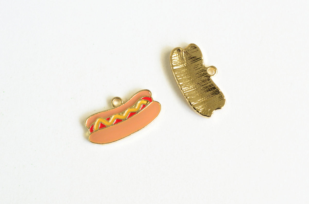 Hot Dog Charm | Foodie Gift Ideas | Food Jewelry