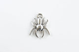 Spider Charms, Antique Silver Plated, 18mm - 10 pieces (Q150S)