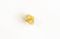 Gold Tie Tack Pin, Pin Blanks, 5mm Glue Pad, 12 sets (F082)