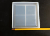 Square Tray Mold, 4 1/4" - 1 piece (M047)