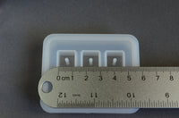 Square Bead Mold, 12mm - 1 tray (M066)