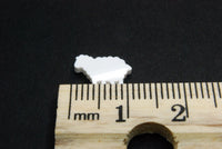 White Sheep Cabochons, Lamb, Die Cut Plastic, 11 mm - 10 pieces